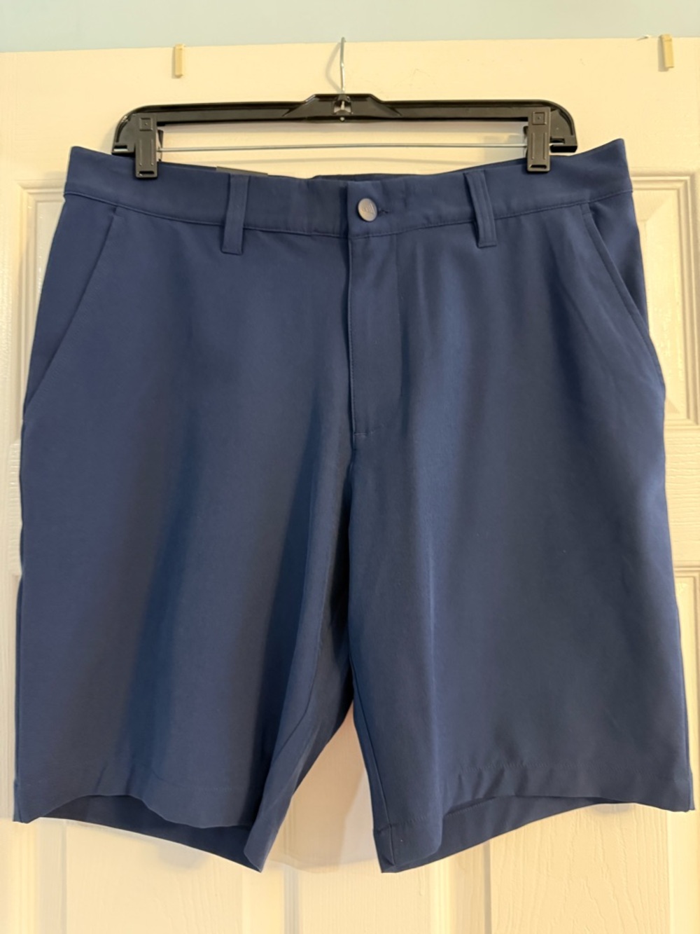 Men's Adidas Navy LightweightGolf Shorts
